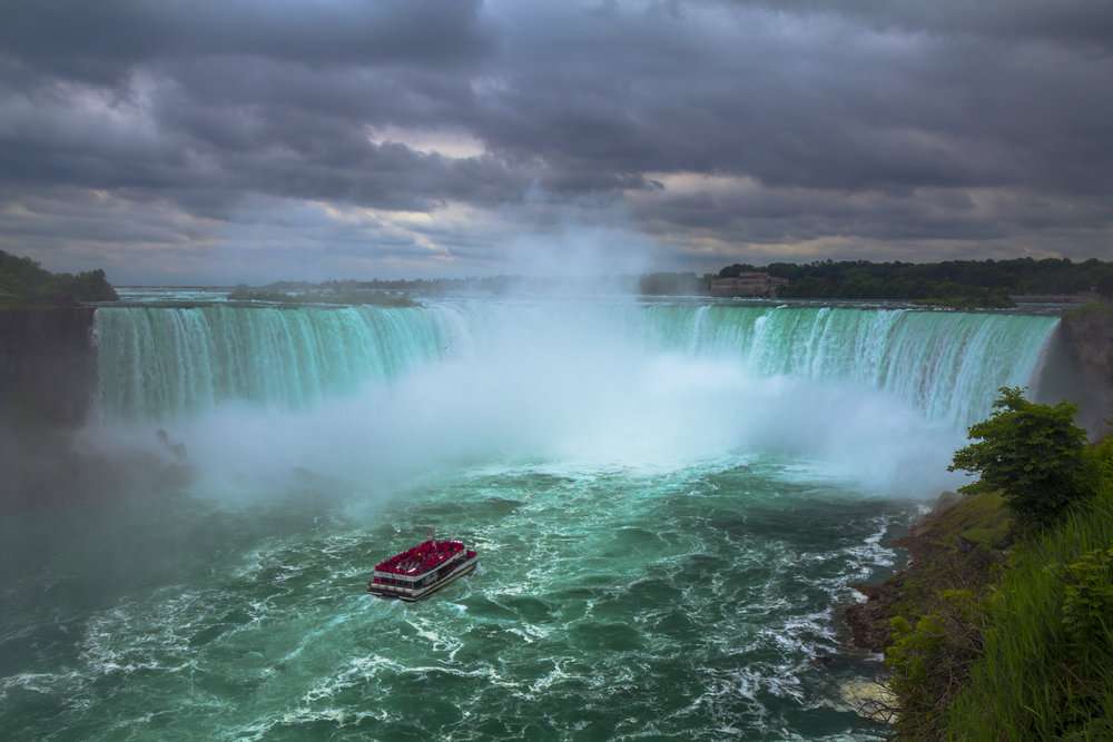 Niagara vízesés online puzzle