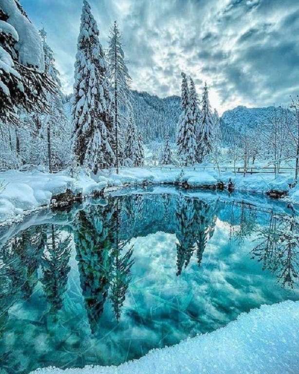 Winter landscape. jigsaw puzzle online