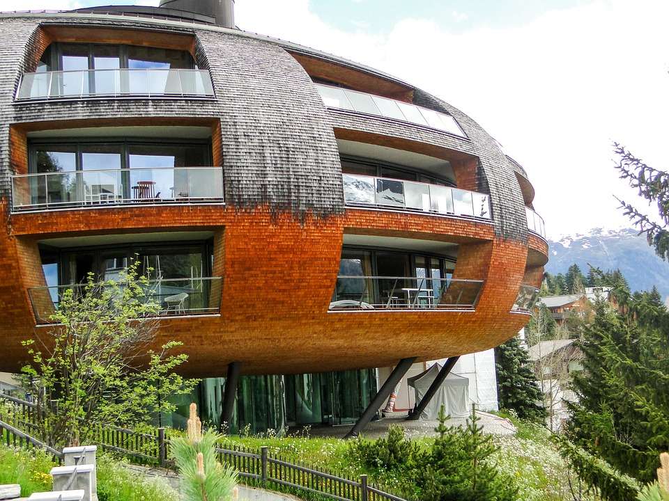 huis in zwitserland legpuzzel online