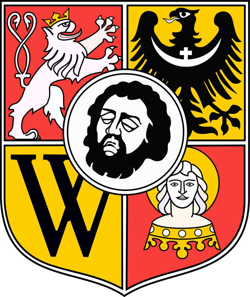 escudo de armas de Wrocław rompecabezas en línea
