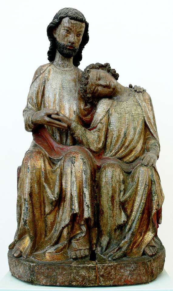 Kristus och Sankt Johannes av Sigmaringen Pussel online