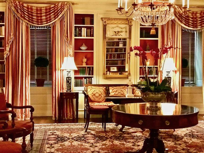 pokoj v Bílém domě ve Washingtonu online puzzle