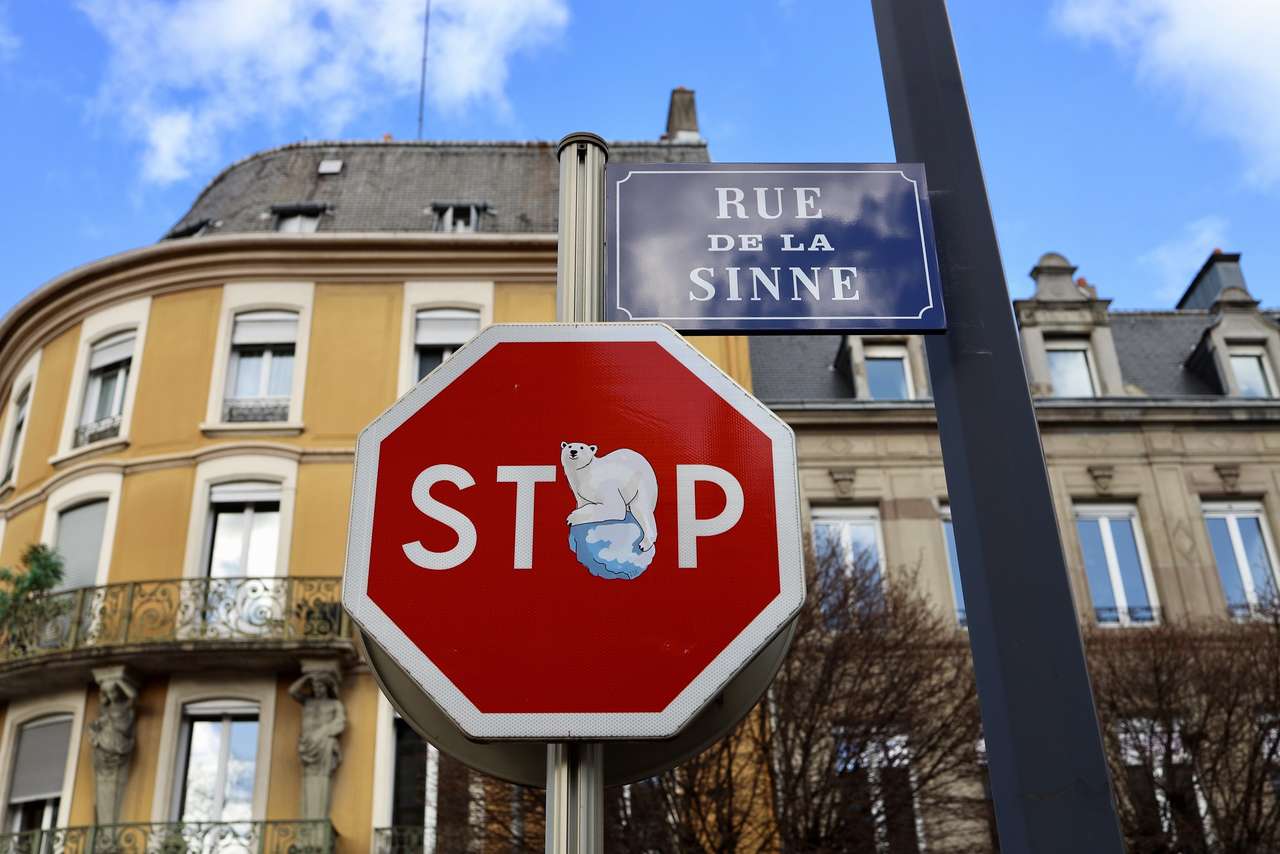 RUE DE LA SINNE - utcai művészet online puzzle