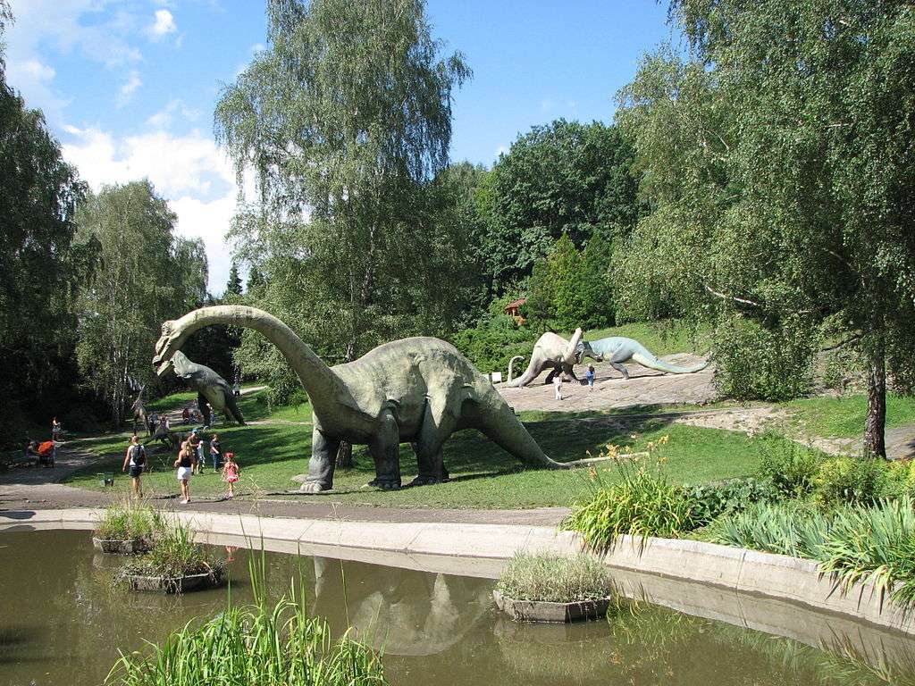 Sculpturi în Parcul Silezia puzzle online