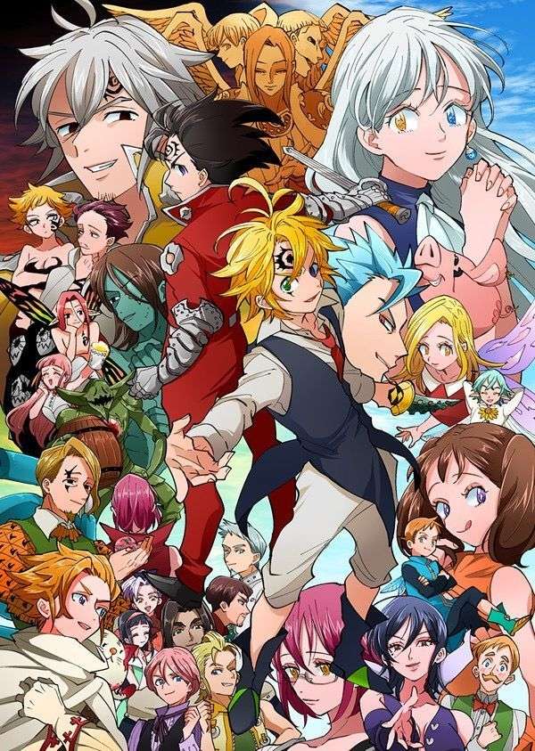 nanatsu no taizai rompecabezas en línea