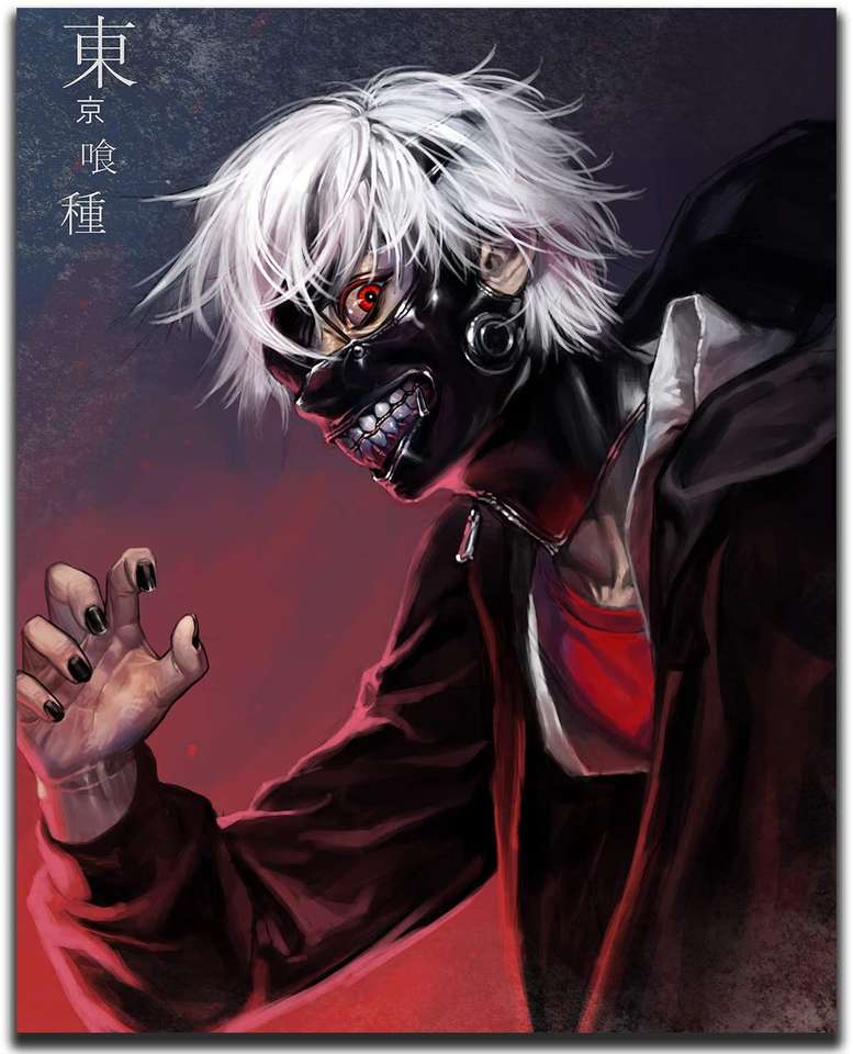 Tokyo Ghoul jigsaw puzzle online
