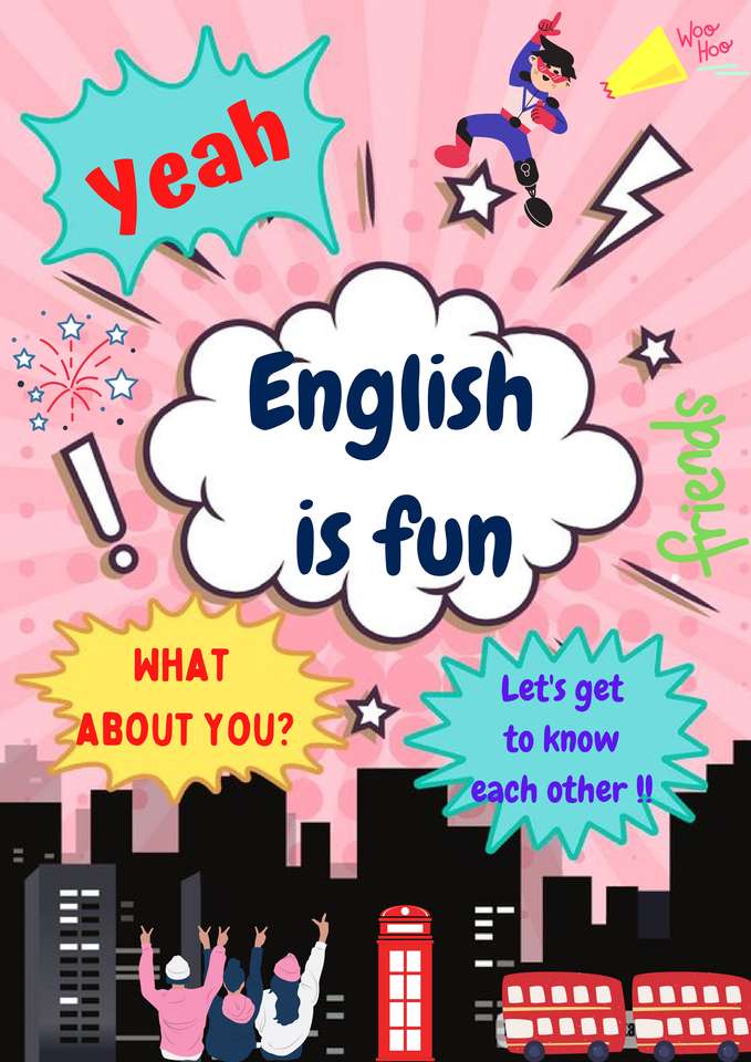 Engleza este amuzanta! puzzle online