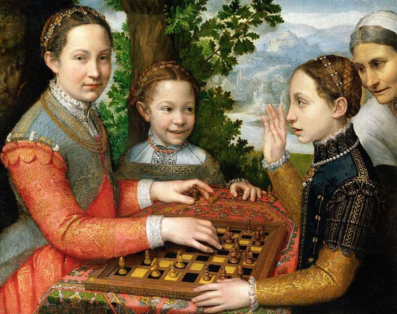 mulheres na pintura puzzle online