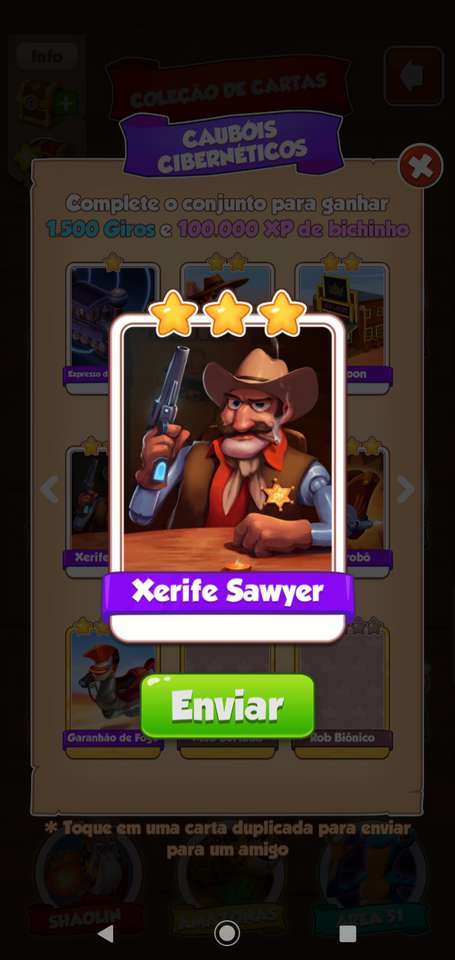Sheriff Sawyer Online-Puzzle