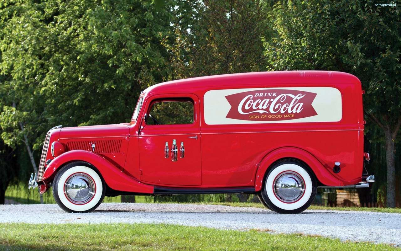 Форд Кока-Кола пазл онлайн