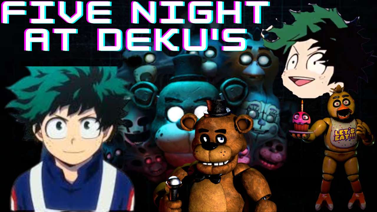 FNAD Five Nights at Deku's онлайн пазл