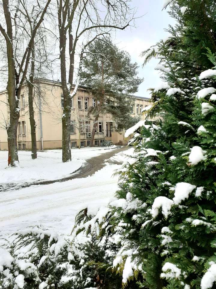 PBW Kraków på vintern pussel på nätet