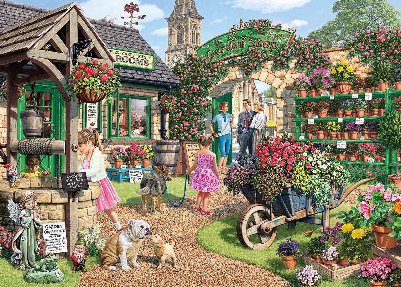 The Garden Shop quebra-cabeças online