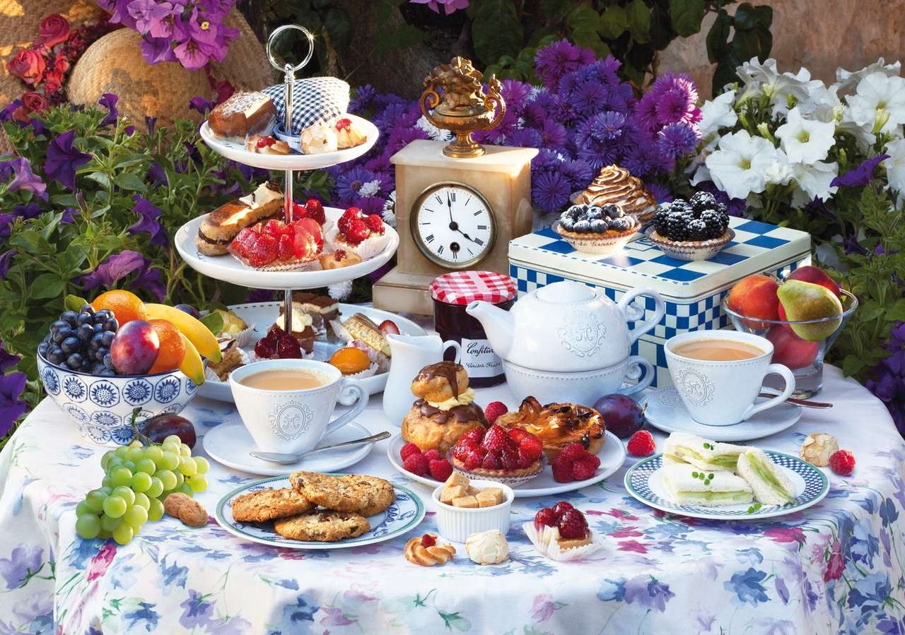petrecerea ceaiului britanic puzzle online