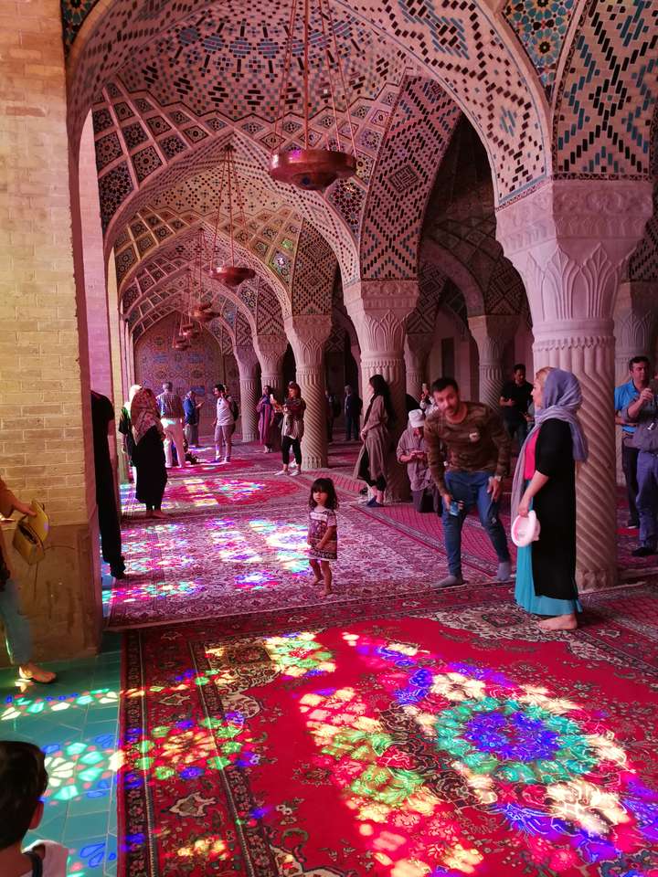 Rózsaszín mecset online puzzle