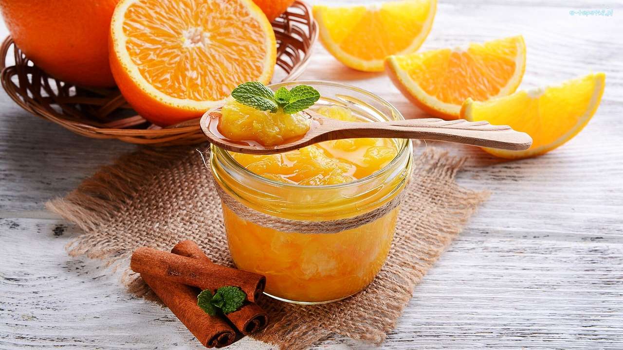 Mermelada de naranja rompecabezas en línea