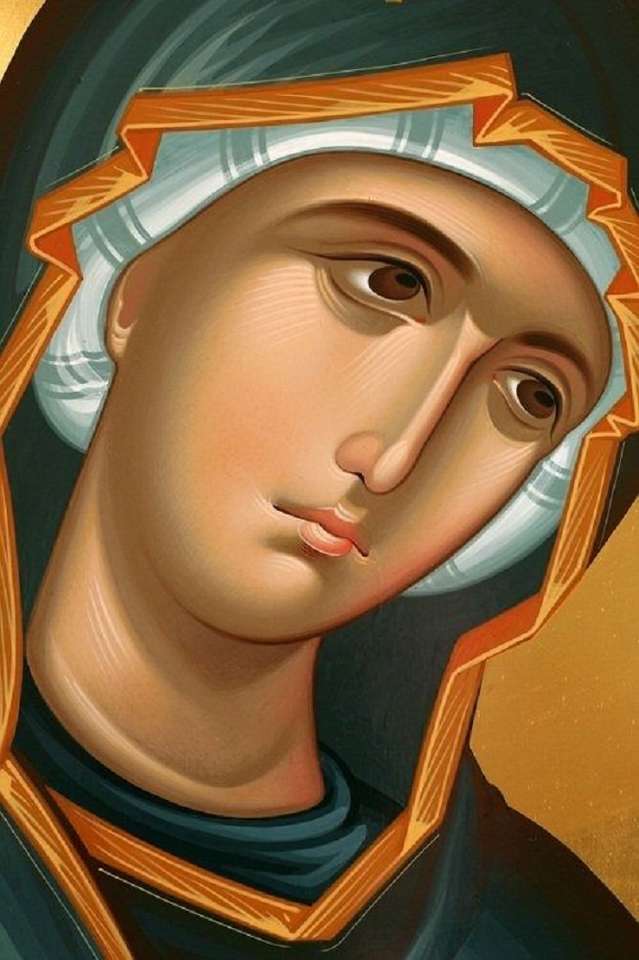 icoon van de moeder van God legpuzzel online