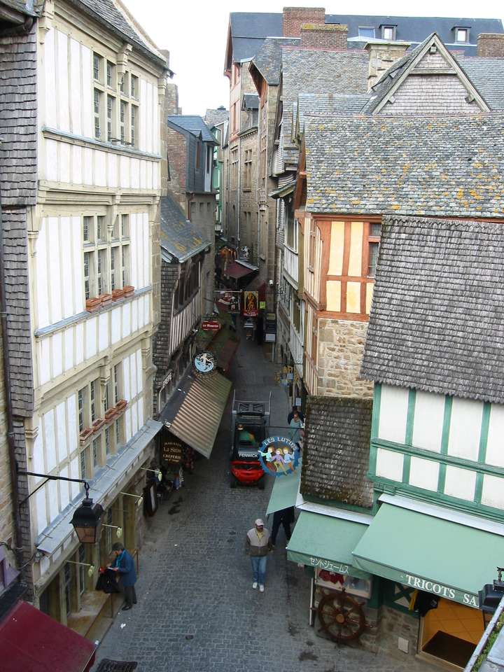 rue du Mont St Michel online puzzel