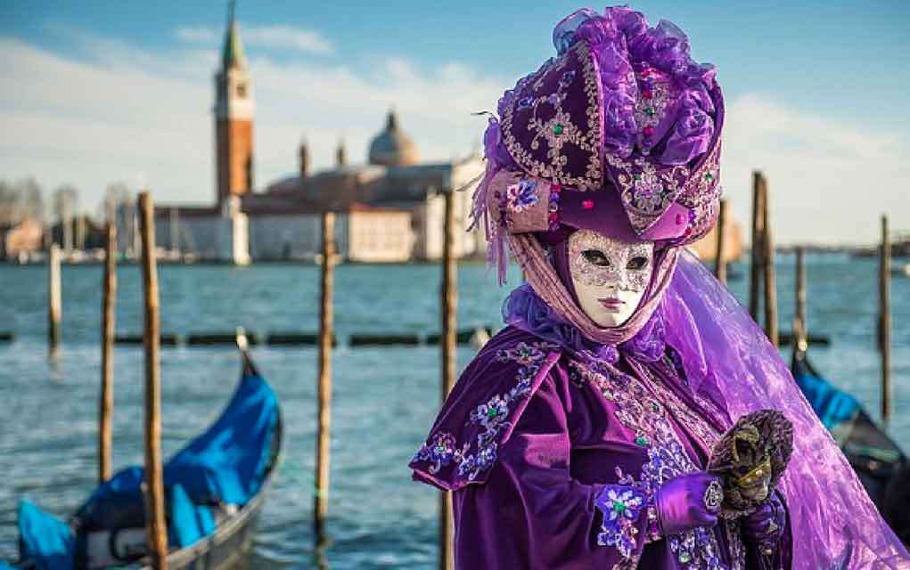 carnaval en Venecia - puzzle rompecabezas en línea