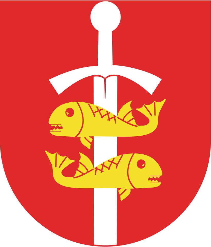 Wappen der Städte Gdynia Online-Puzzle