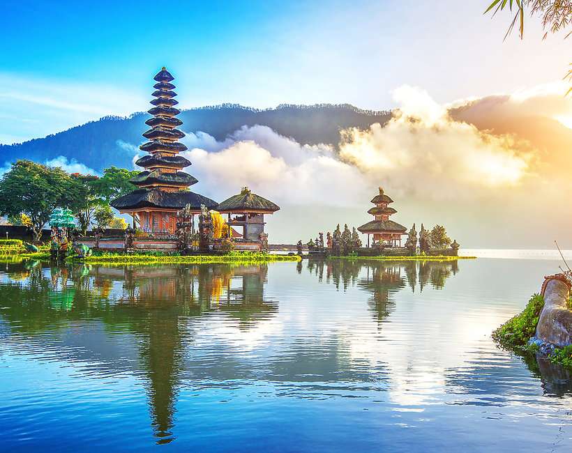 île de Bali - hôtel puzzle en ligne