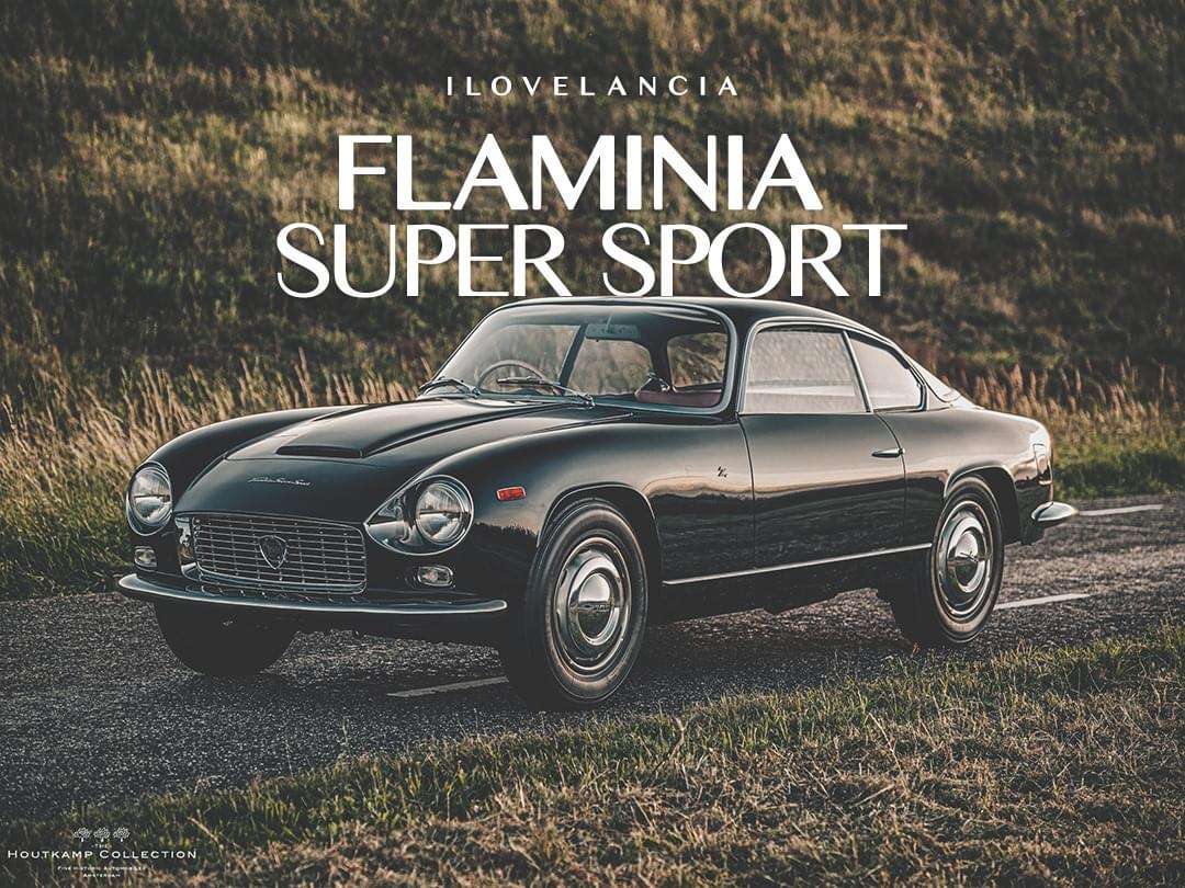 Flaminia Super Sport Lancia Торино Италия онлайн пъзел
