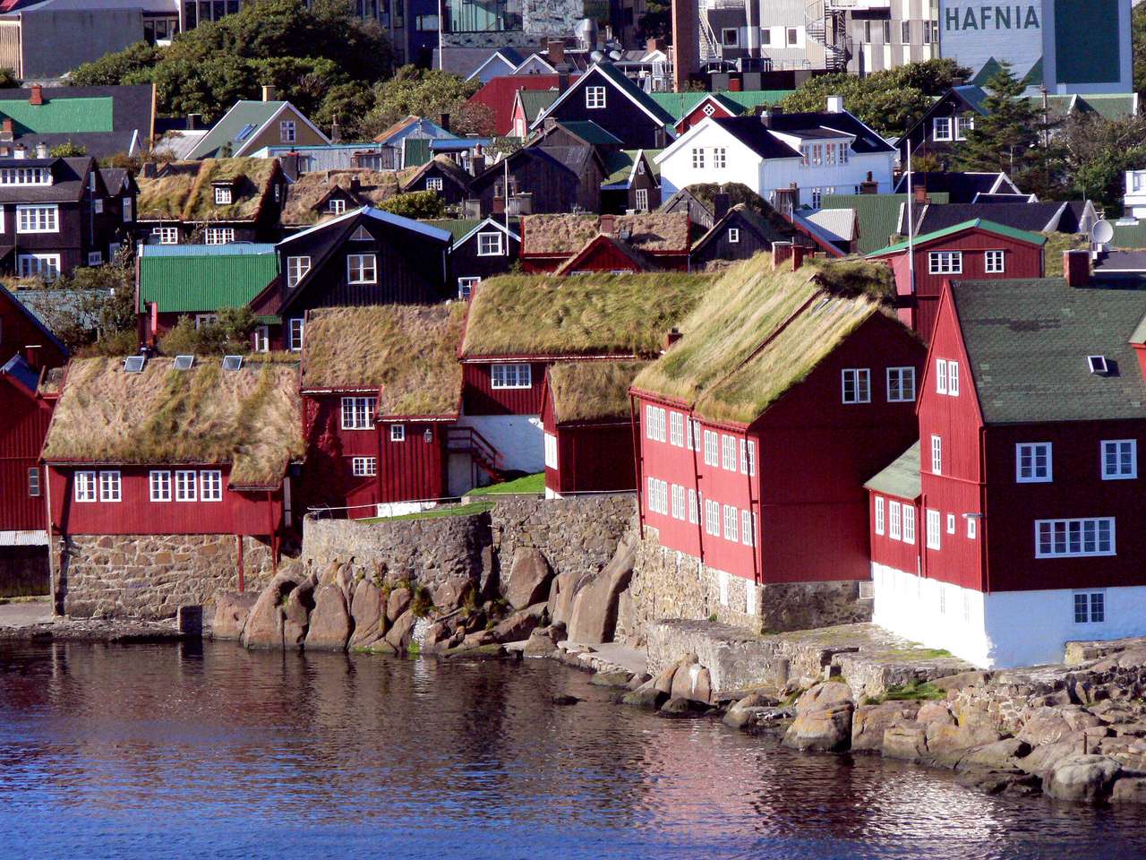 Tórshavn 5 - Färöarna pussel på nätet
