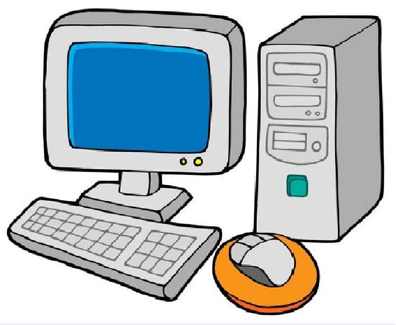 Компютърни части онлайн пъзел