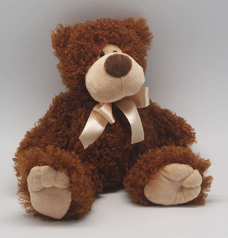 Ведмедик (іграшка) пазл онлайн