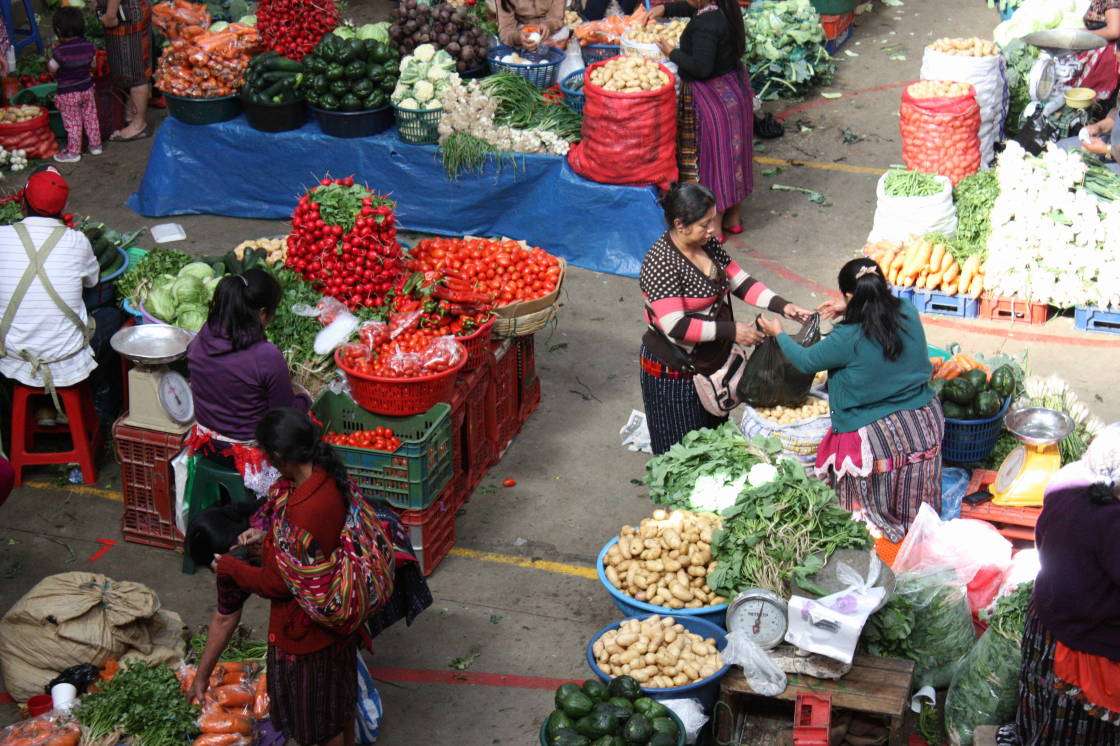 Пазаруване в Гватемала онлайн пъзел