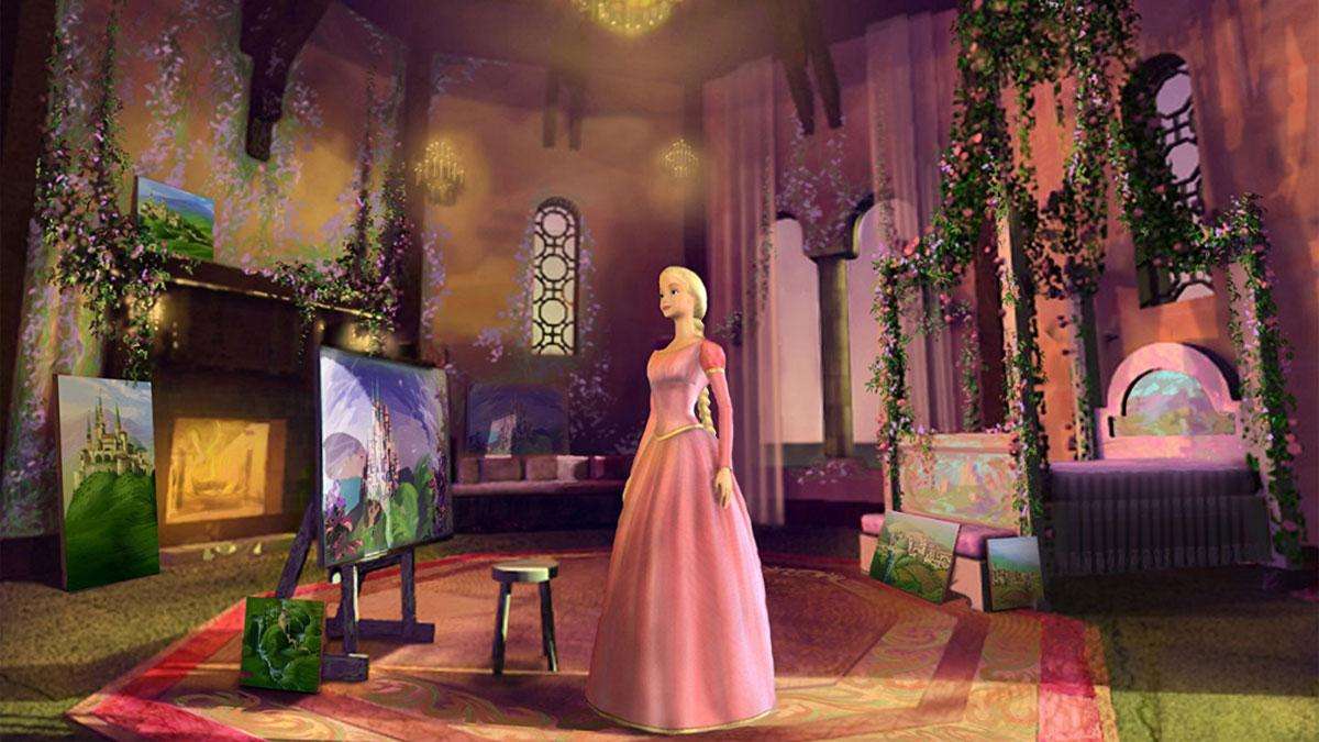Barbie come Rapunzel puzzle online