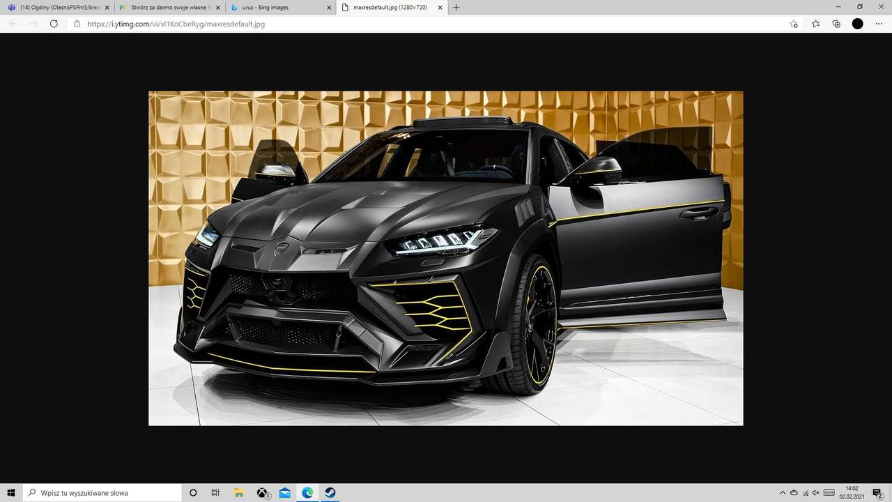 Lamborghini Urus puzzle online