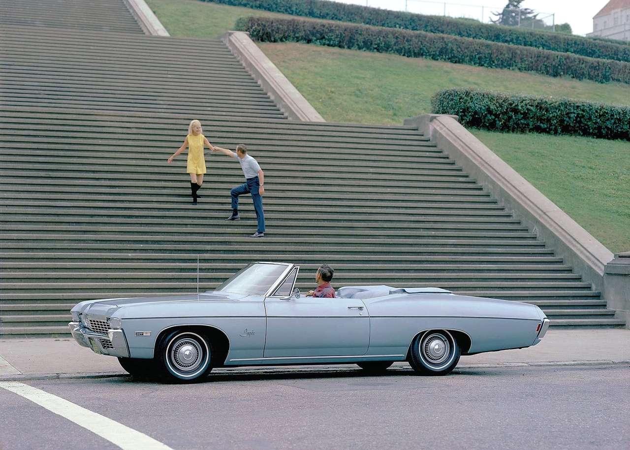 1968 Chevrolet Impala Cabriolet pussel på nätet