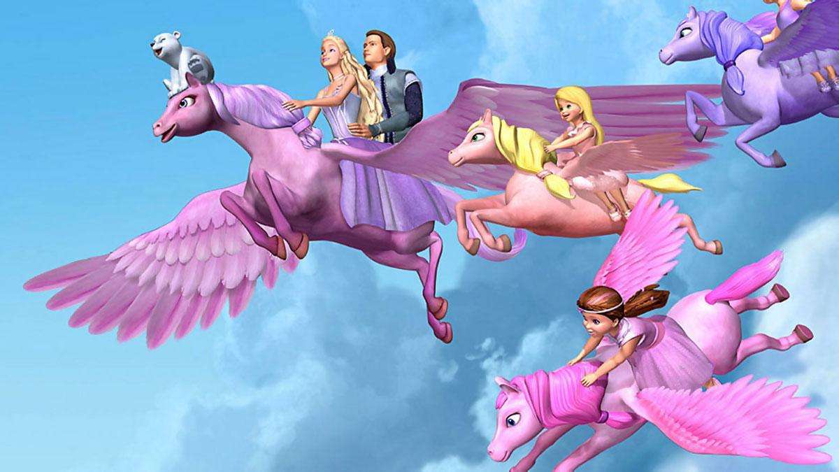 Barbie och magin i Pegasus Pussel online