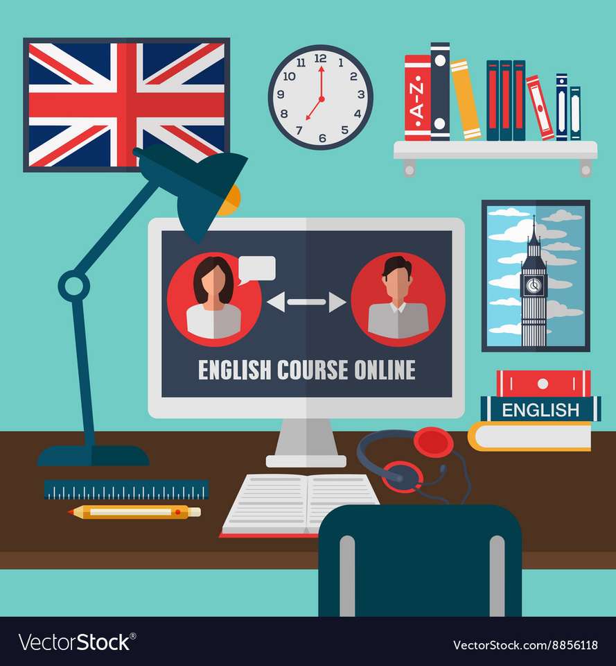 Učit se anglicky skládačky online