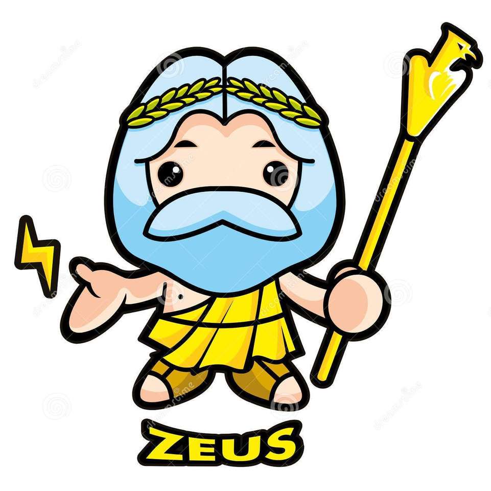 Zeus glimlacht online puzzel