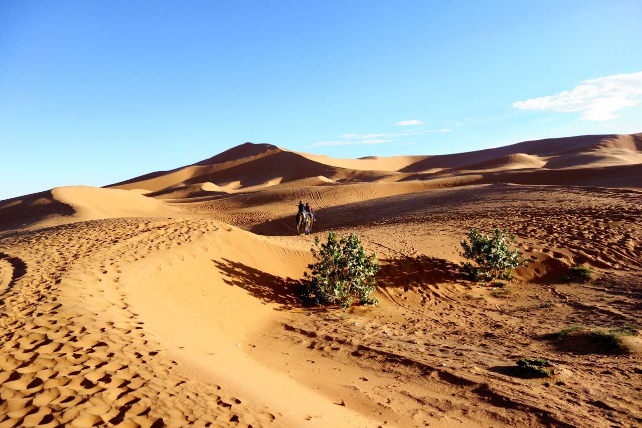Pouštní písečné duny online puzzle