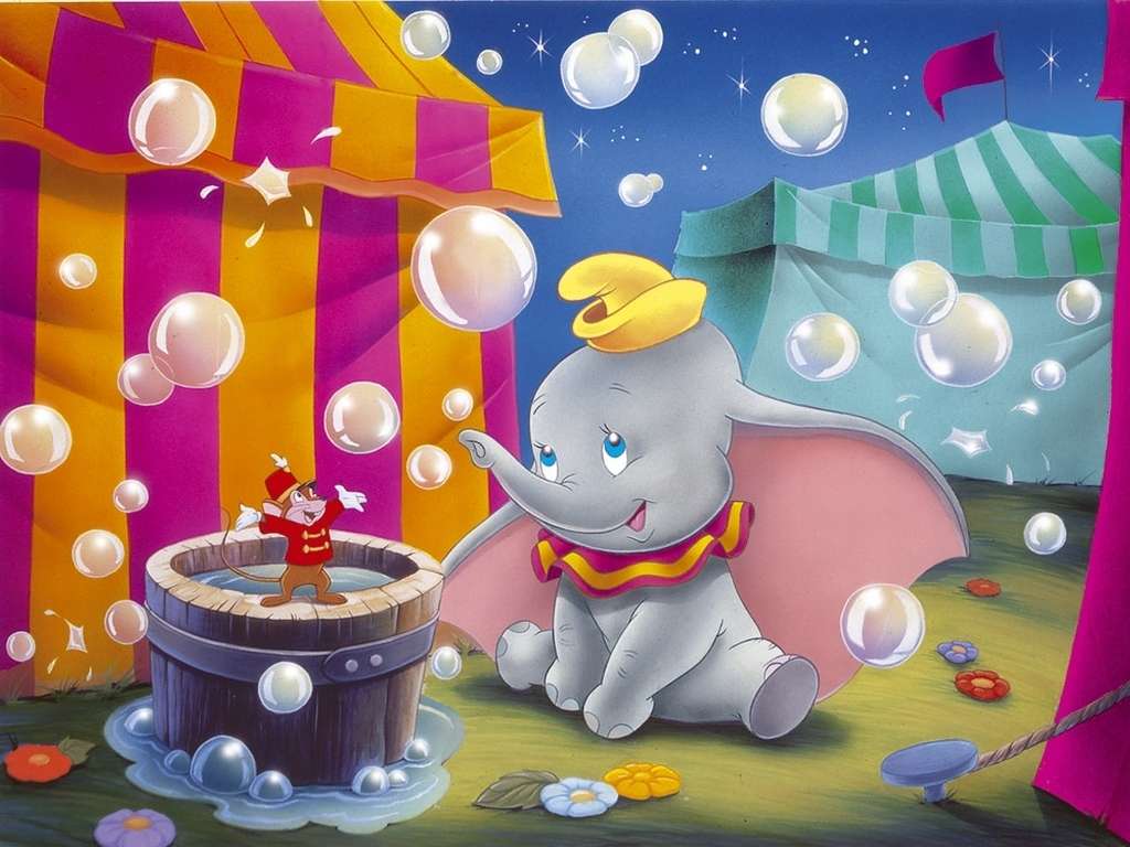 Dumbo cirkus online puzzle