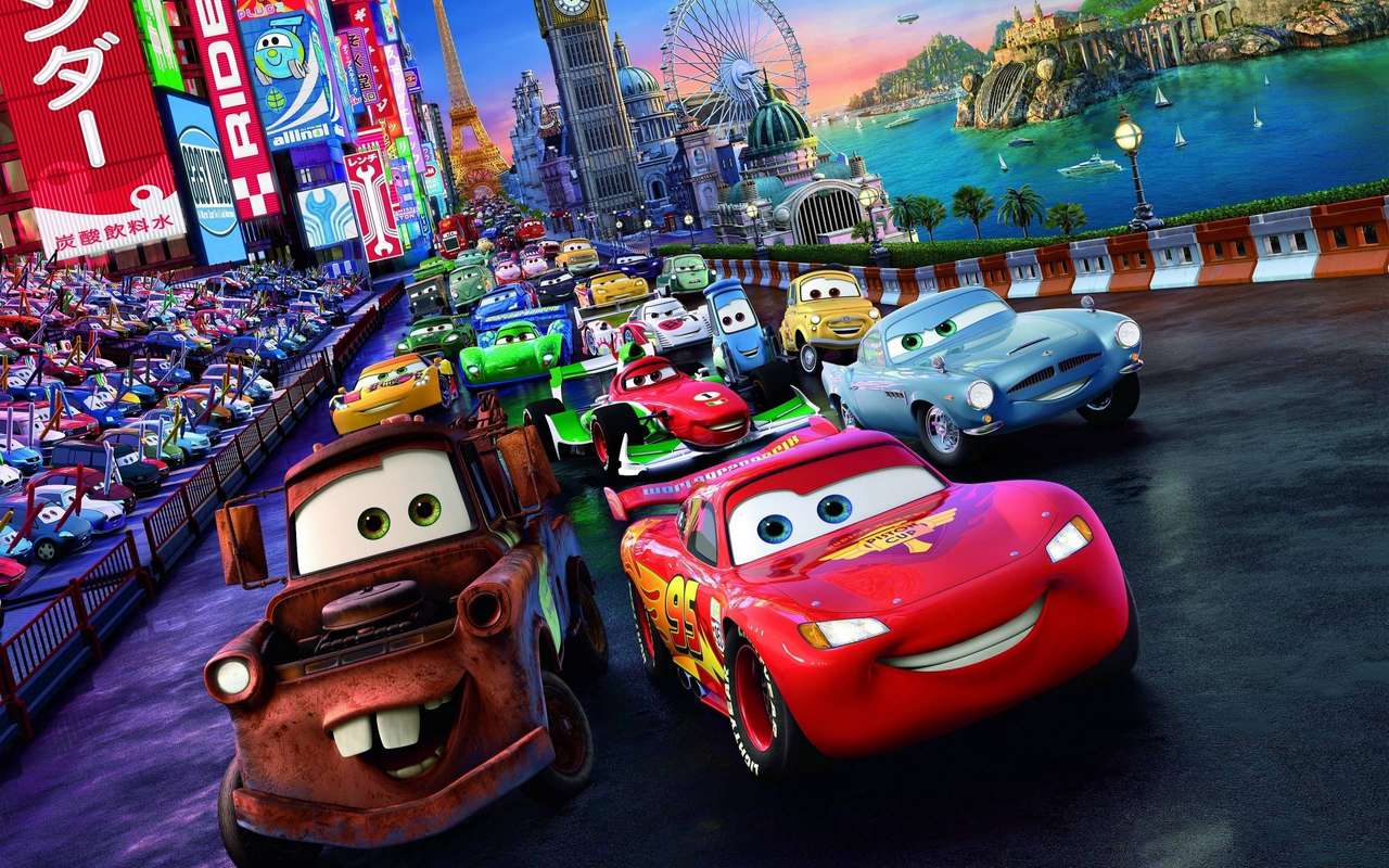 Cars Disney Pixar online puzzle