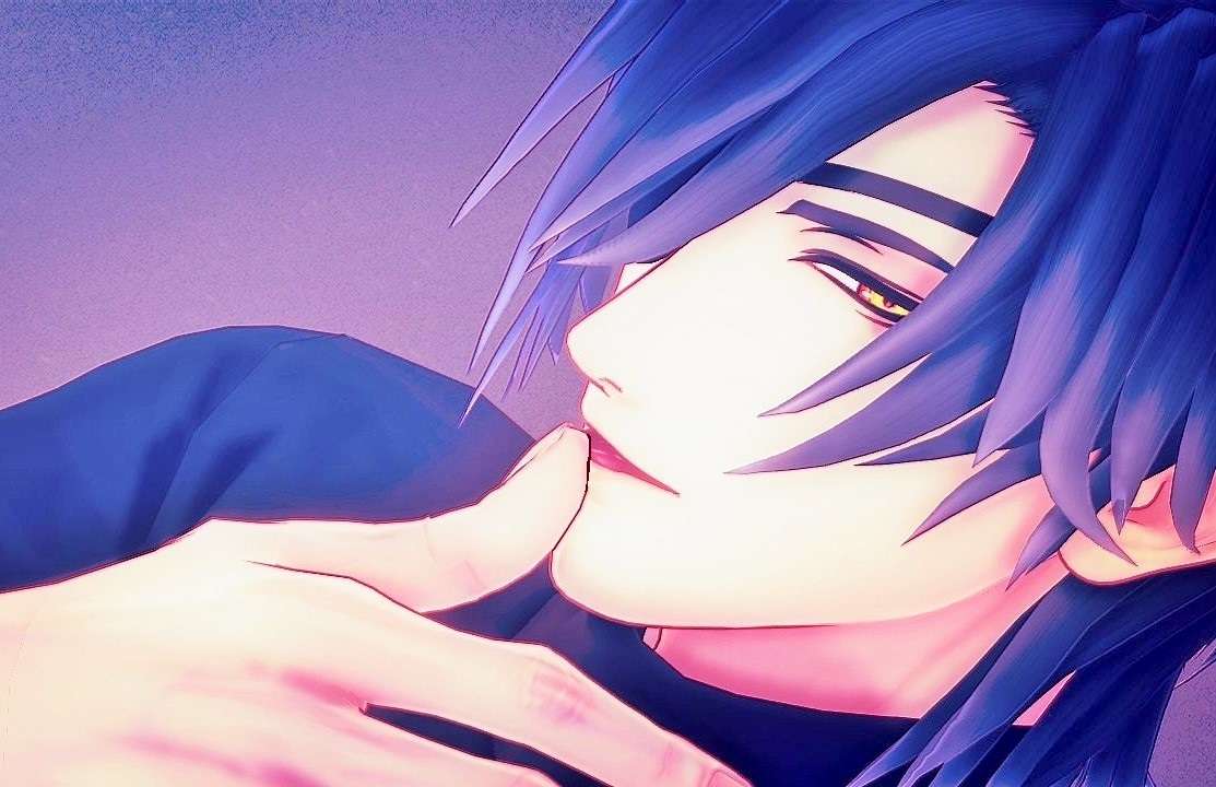 Mitsu in a sexy pose online puzzle