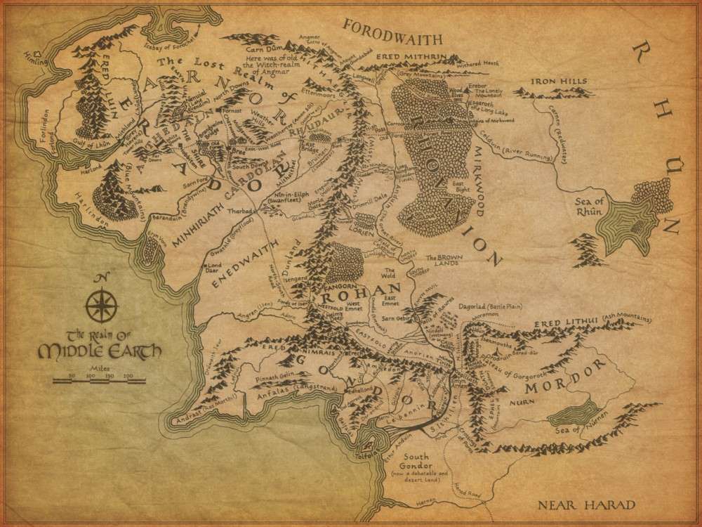 Middle Earth online puzzle