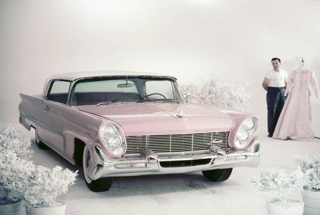Lincoln Premiere Hardtop Coupe uit 1958 legpuzzel online