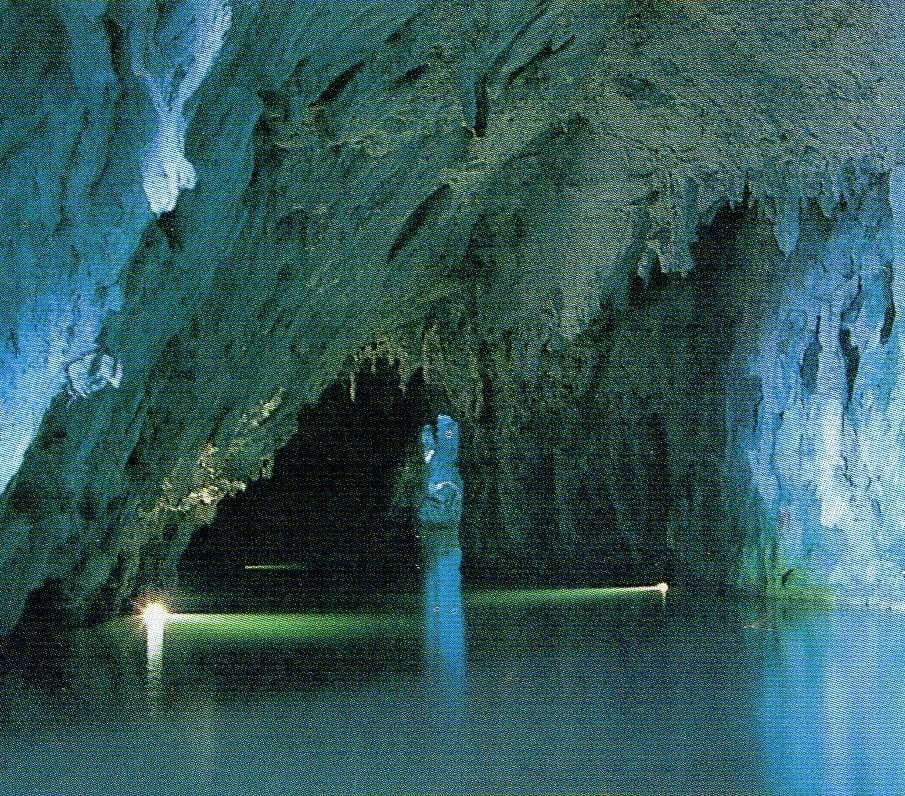 Jeskyně Pertosa - SA Itálie skládačky online