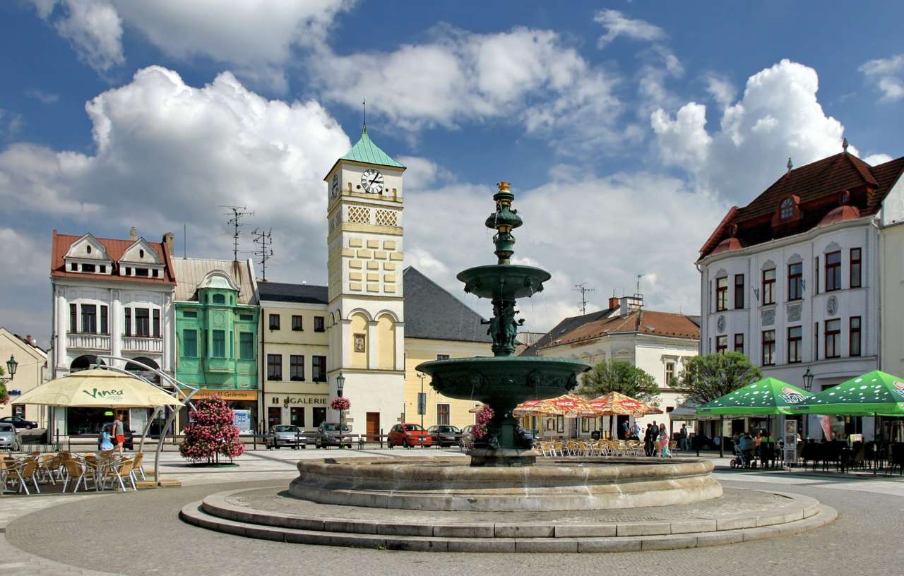 город Карвина в Чехии пазл онлайн