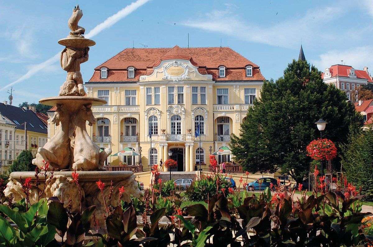 Teplice stad in Tsjechië legpuzzel online