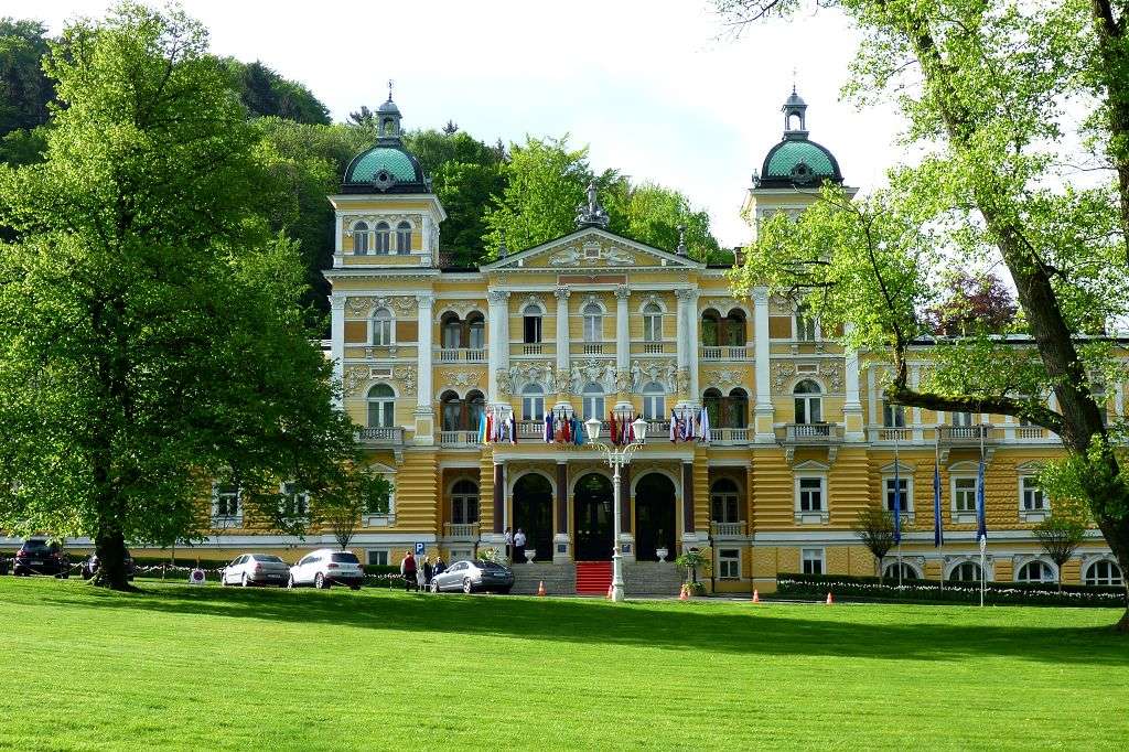 Kuuroord Marienbad in Tsjechië online puzzel