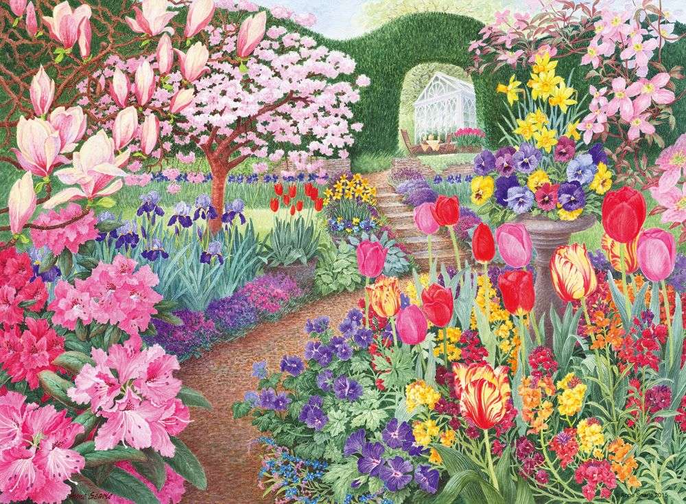Splendoarea primăverii jigsaw puzzle online