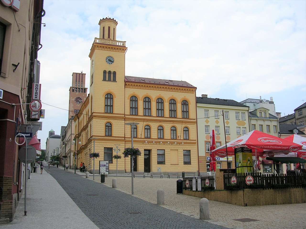 Jablonec stad i Tjeckien pussel på nätet