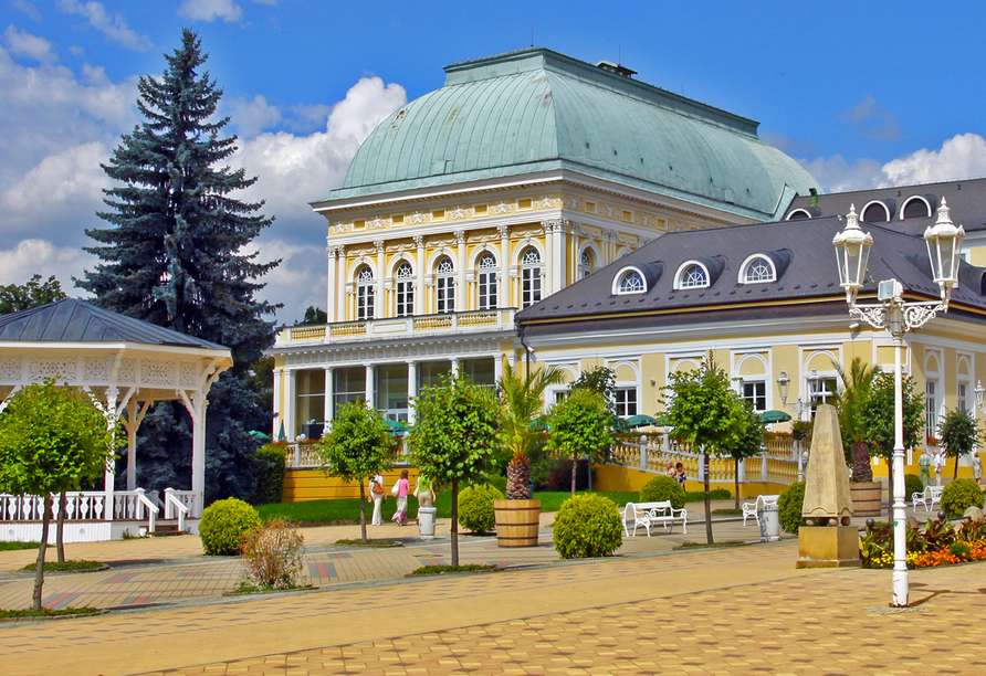 Курортный город Франценсбад в Чехии онлайн-пазл