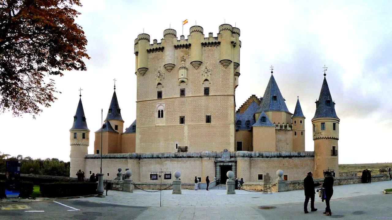 Alcazar von Segovia - SPANIEN Puzzlespiel online
